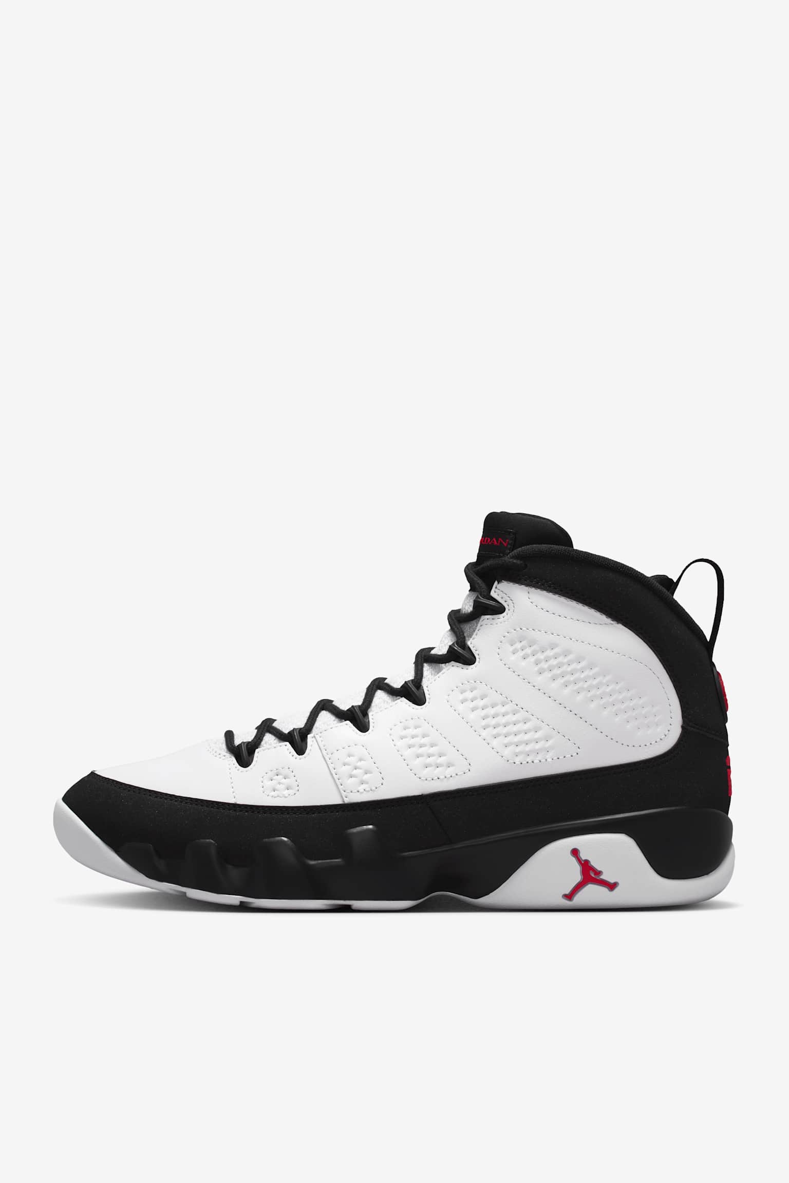 Air Jordan 9 Retro OG - Λευκό/Μαύρο/True Red - 2